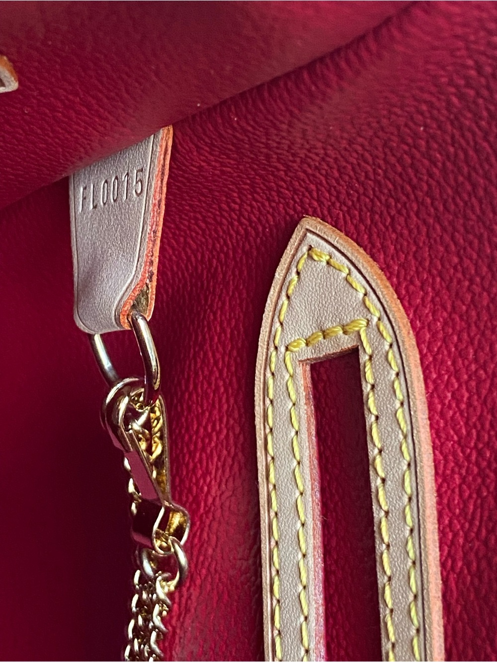 Louis Vuitton Cherry Monogram Bucket Cerise Bag with Pouch M95012 - Picture 6 of 12